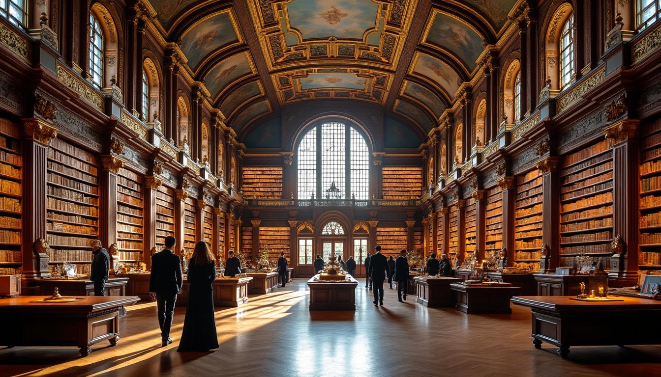 explorez la bibliothèque mazarine, la plus ancienne bibliothèque publique de france, découvrez son histoire fascinante, ses trésors littéraires uniques et les visites guidées proposées.
