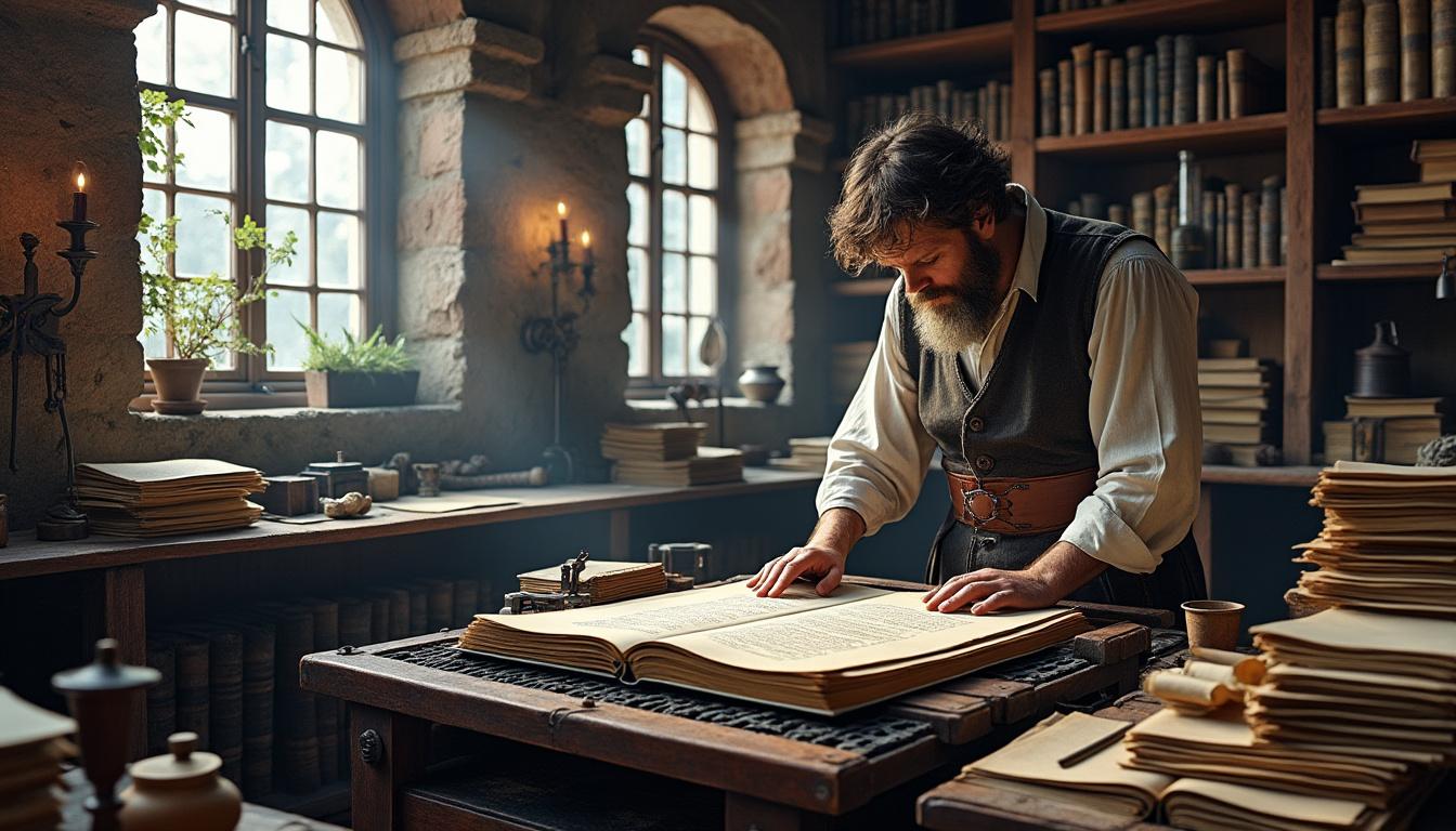 découvrez comment l'invention de l'imprimerie a révolutionné la diffusion des savoirs et transformé la société en rendant le savoir accessible à un large public.