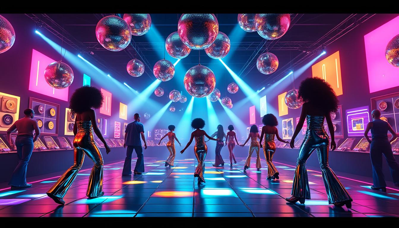 découvrez l'exposition disco, son histoire fascinante et les tendances qui ont marqué cette époque emblématique de la musique et de la danse.