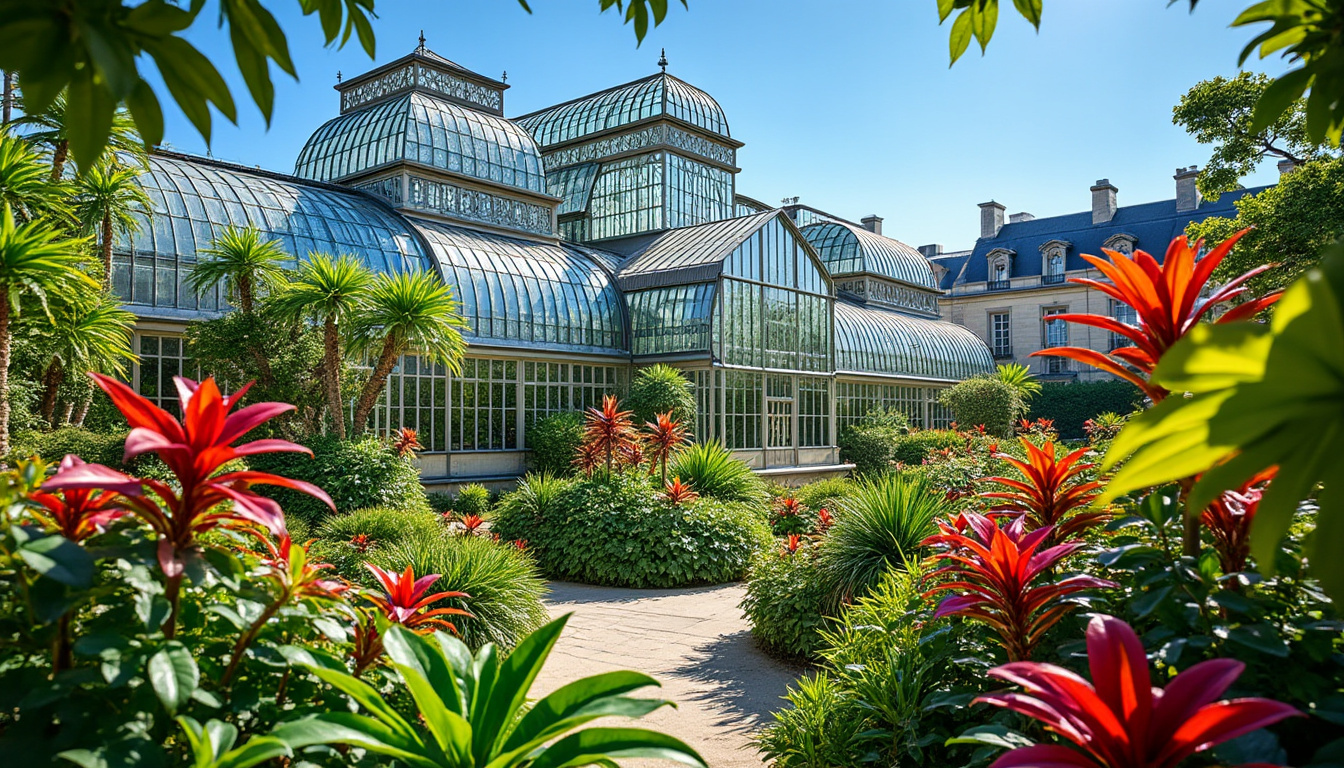explorez les grandes serres du jardin des plantes et découvrez leur histoire fascinante, entre architecture remarquable et biodiversité exceptionnelle.
