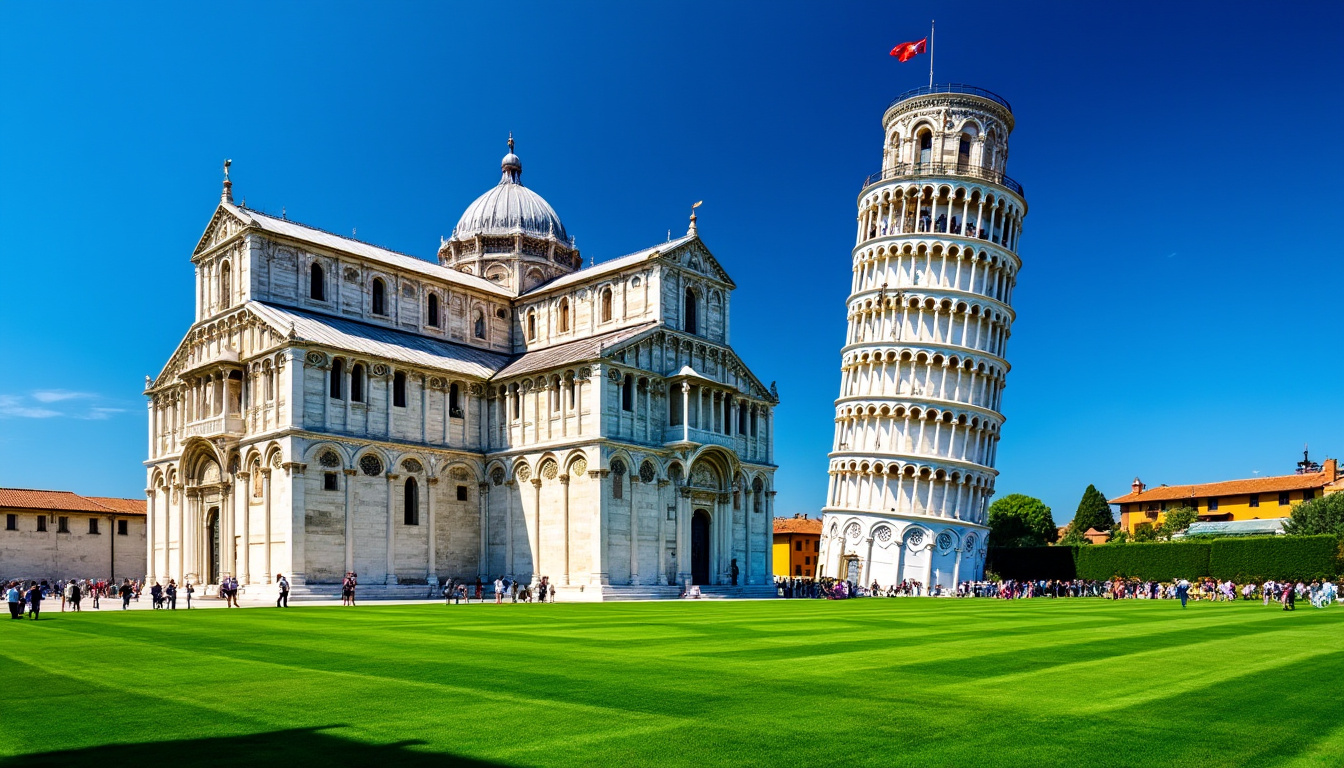 explorez la tour de pise en italie : découvrez son histoire fascinante, ses secrets étonnants et pourquoi elle est l'un des monuments les plus célèbres au monde.
